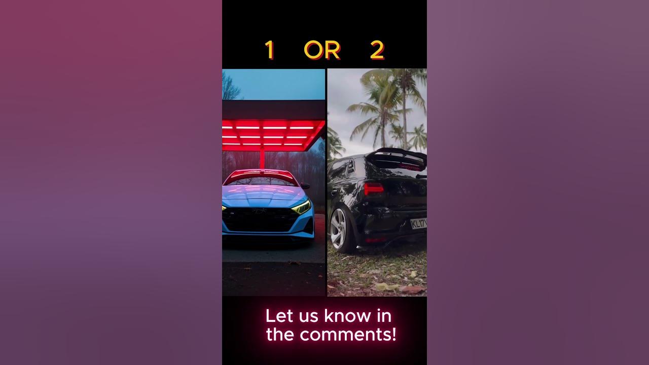 Polo GTI vs Hyundai i20N – Hot Hatch Showdown! 🔥 #shorts