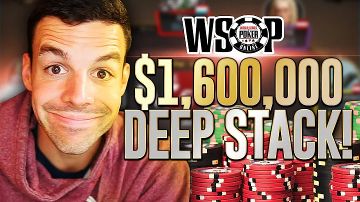 $1,600,000 Prize Pool in the WSOP Deepstack Champi...