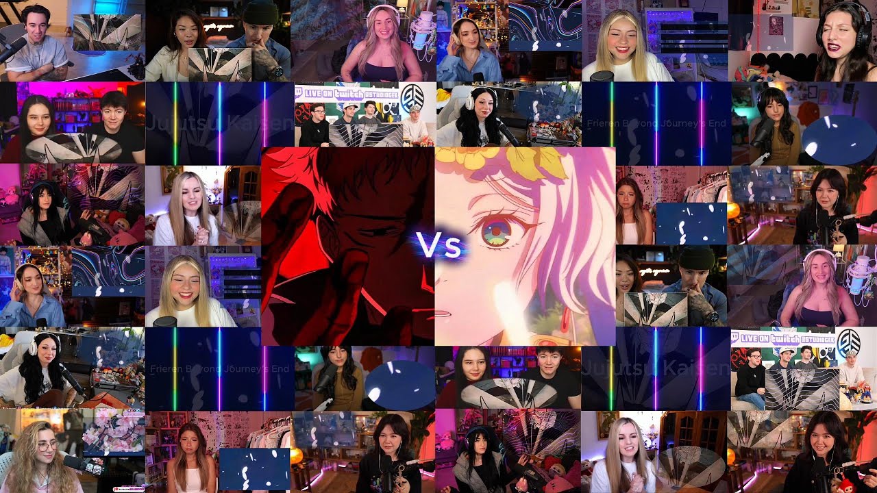 Jujutsu Kaisen Season 3 OP vs Frieren : Beyond Jouney's End Season 2 Opening Reaction Mashup