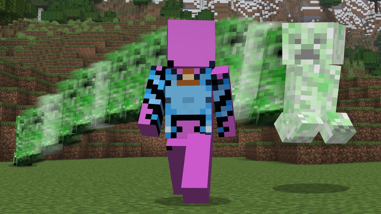 Beating Minecraft But I Have a Gravitational Force