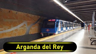 Metro Station Arganda del Rey - Madrid 🇪🇸 - Walkthrough 🚶