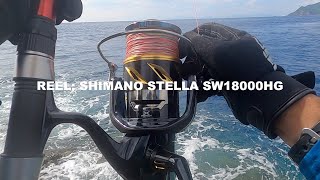 ROCK SHORE ショアGTタックルでスピニング導入しました。【RB95SD】【20STELLASW18000HG】