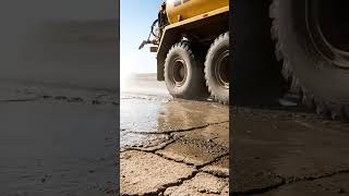 Massive Water Trucks in Action: Epic Dust Control on Construction Sites! 💦