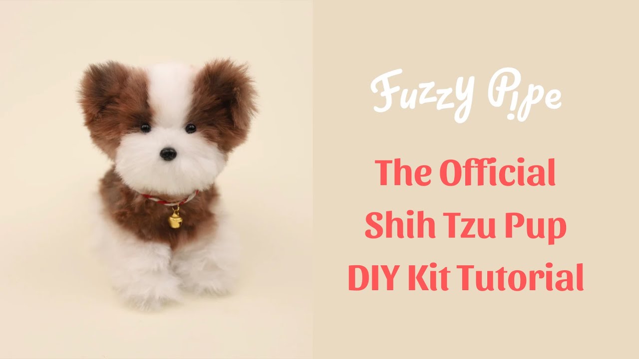 Pipe Cleaner DIY Kit Tutorial: The Shih Tzu Pup