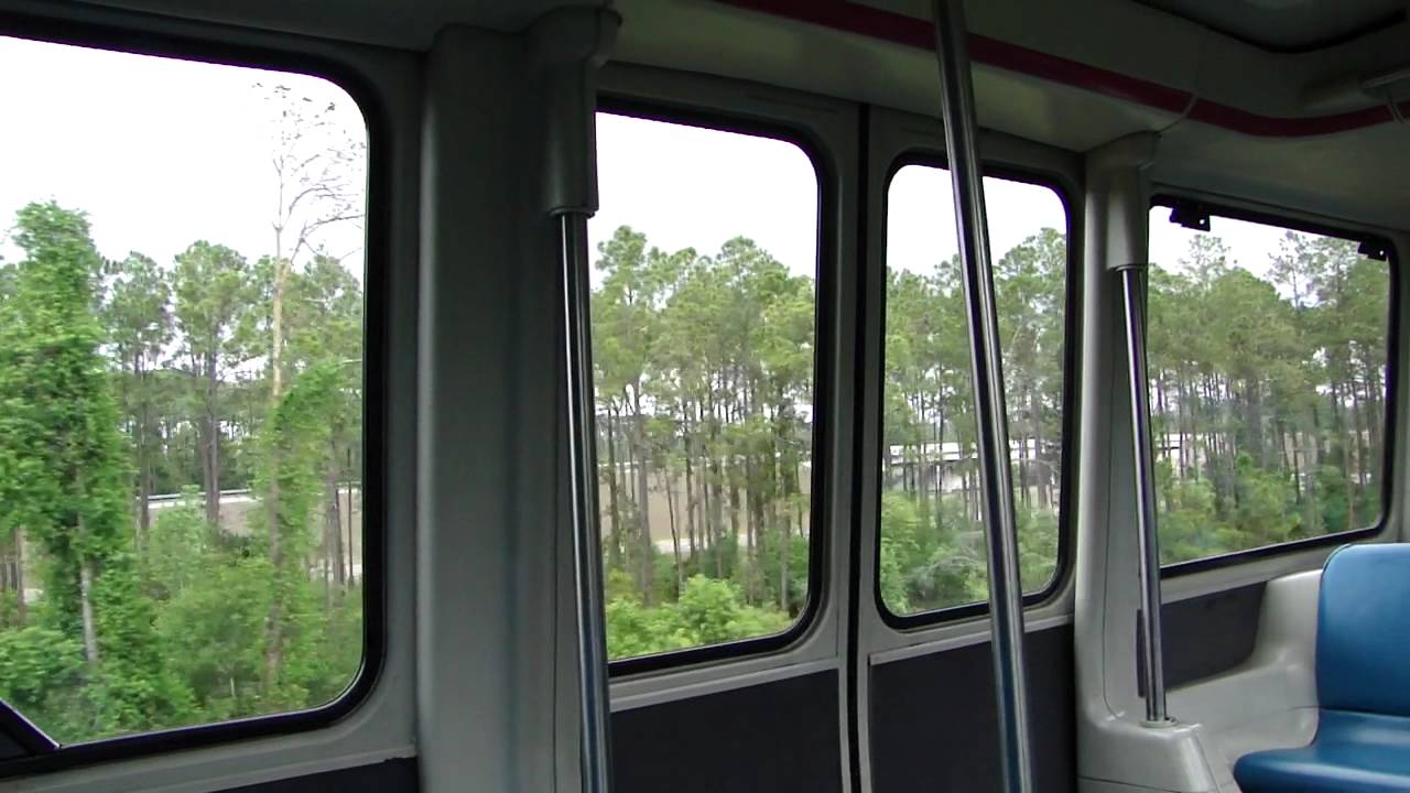 Full Epcot Monorail Ride-Through with New Narration (2012)
