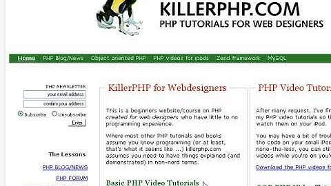 06 OOP php calling class function in another function