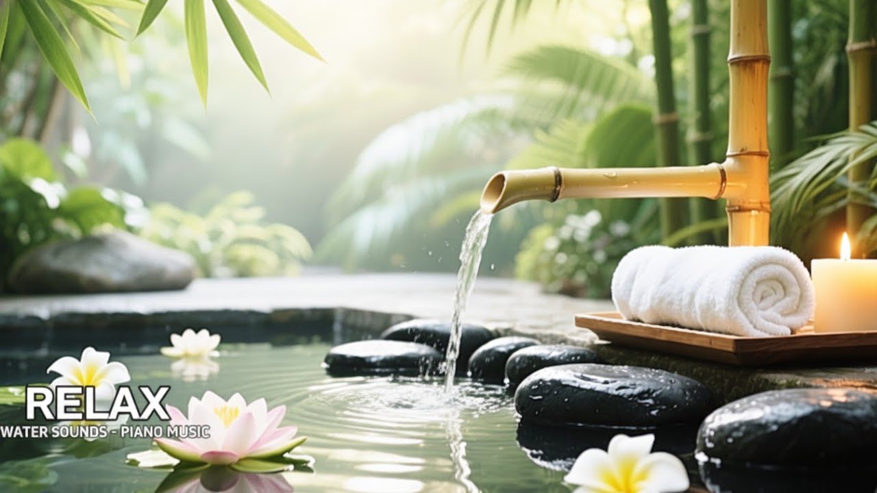 Relaxing Music with Water Sounds 🌿 Stress Relief & Depression Healing | Calm & Meditation
