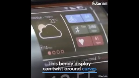 Flexenable prototype transistor