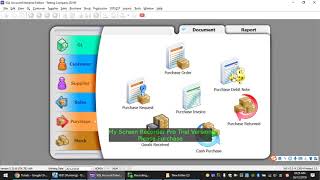 5.5 Purchase Debit Note in SQL Accounting System