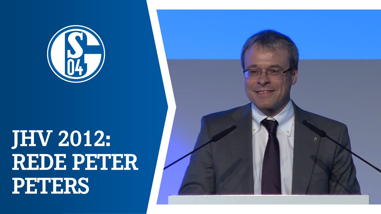 schalke roster JHV 2012: Rede Finanzvorstand Peter Peters