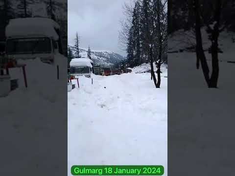 #snow Gulmarg kashmir