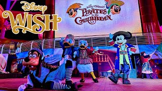 We Survived Pirate Night on The Disney WISH | Disney Cruise Line | Jack Sparrow & Fireworks!