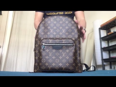 DISCONTINUED Louis Vuitton PALK Backpack Monogram Macassar Brown Review &  Try On (Pre Virgil Abloh) 