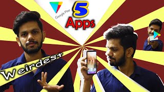 Weirdest Apps on Playstore | You Have Never Seen | Milk The Cow | Nothing | Fake chat With Girlfrnd| screenshot 2