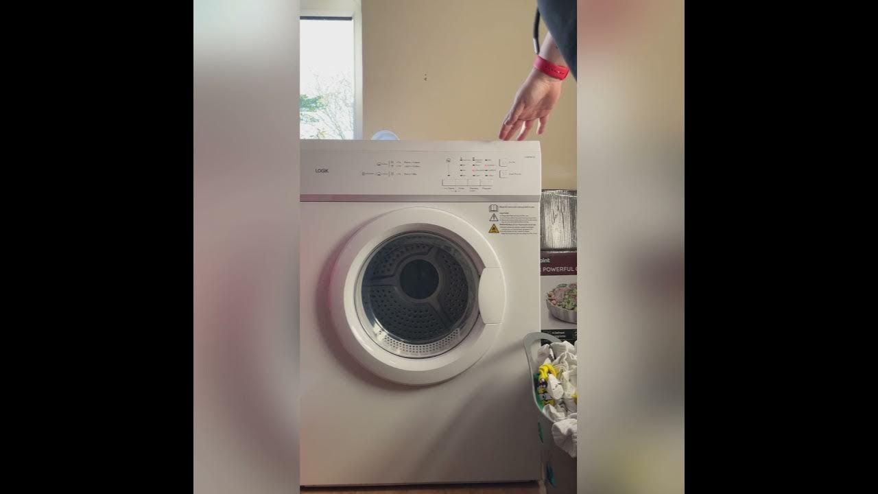 Logik LVD7W18 vented tumble dryer Unboxing and quick overview YouTube
