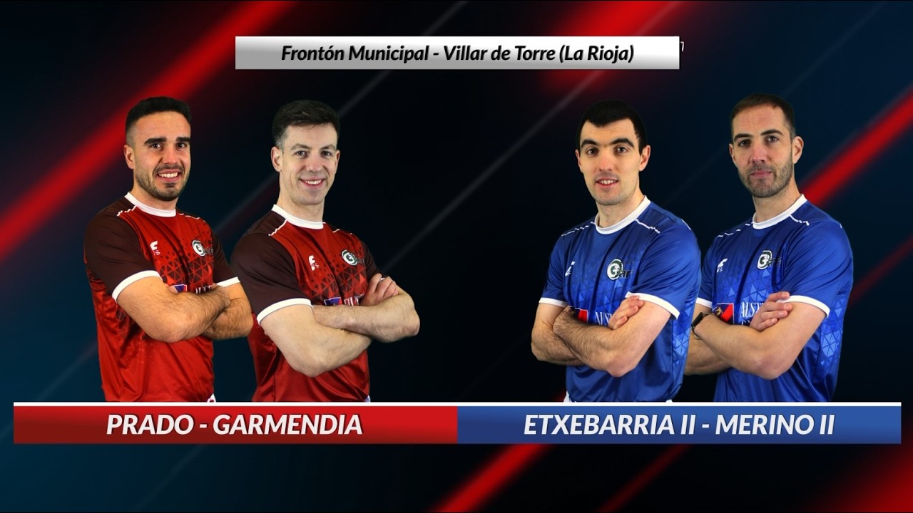 5-Copa Garfe 2026: PRADO-GARMENDIA vs ETXEBARRIA II-MERINO II