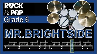 Mr Brightside - Drum Track + Notation (Trinity Grade 6)