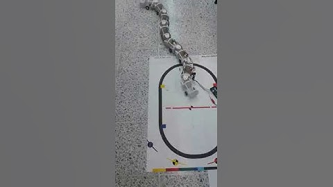 Snake Robot Prototype - V3.0 Stragiht Movement