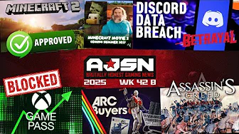 AJS News - Minecraft Sequel GREEN LIT, Discord LEAKS, Civil War AC CANCELLED, Arc Raiders Price