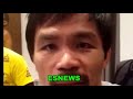 WHAT DOES MANNY PACQUIAO PRAY FOR WHEN HE PRAYS EVERYDAY AFTER HIS WORKOUTS  EsNews Boxing