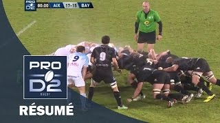 PRO D2 - Résumé Aix-Bayonne: 17-15 - J13 - Saison 2015/2016 screenshot 5