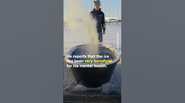 ice baths for mental health? #shorts