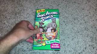 Disney’s Sing Along Songs The Bare Necessities 1991 VHS Review