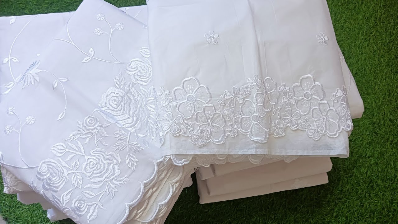 October 31, 2025/Premium white saree collection/Organdy cotton embroidery sarees/Uniform sarees 