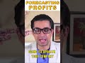 Forecasting Huge Profits - MISTAKES TO AVOID IN YOUR STARTUP PITCH DECK