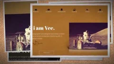 VeeCard – Clean Retro vCard WordPress Theme + Download