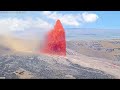 Lava Fountain Erupts At Kilauea Summit, Ash Fall Alert Issued (August 25, 2026)