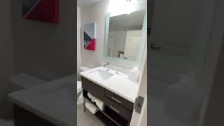 Checked into TOWNEPLACE Suites Columbus Ohio Easton Area on our way to Syracuse New York Roadtrip