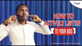 HOW TO ACTIVELY LISTEN TO YOUR BOO | Soft Skills Therapy 3 | Soft Skills screenshot 2