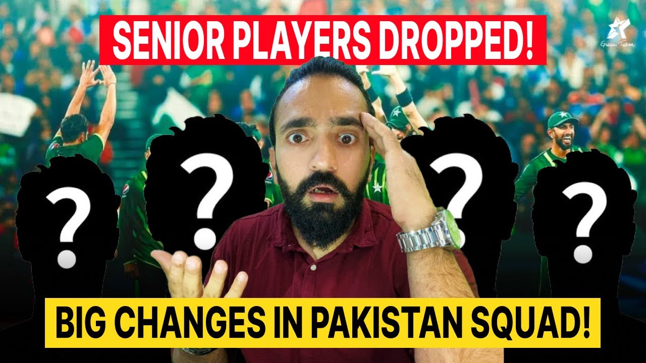 Pakistan Senior Players Dropped from New Zealand Series! | Shocking Squad Changes!
