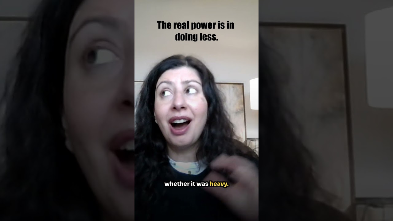 А что, если настоящая сила заключается в том, чтобы делать меньше?