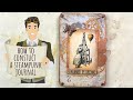 How to Construct a Steampunk Journal - Part 1/Digital Collage Club Design Team Project