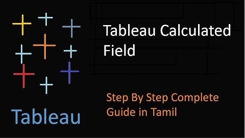 Tableau calculated field |Tamil