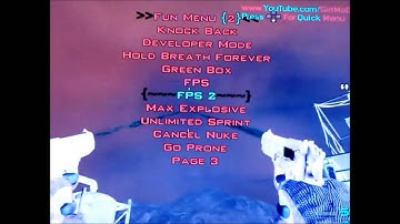 COD Mw2 Girl-_-MoDz-- v4 Menu + Download PS3