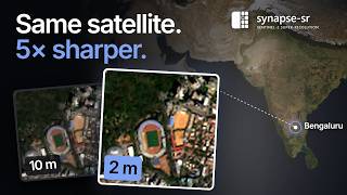 Turning free 10 m satellite images into 2 m resolution | SYNAPSE-SR