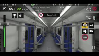 driving train Botanic Gardens to Business center (passing by opera house station) screenshot 5