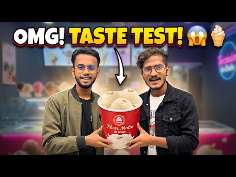 KHEER MALAI ICE CREAM REVIEW | ALIFAHMED REVIEWS