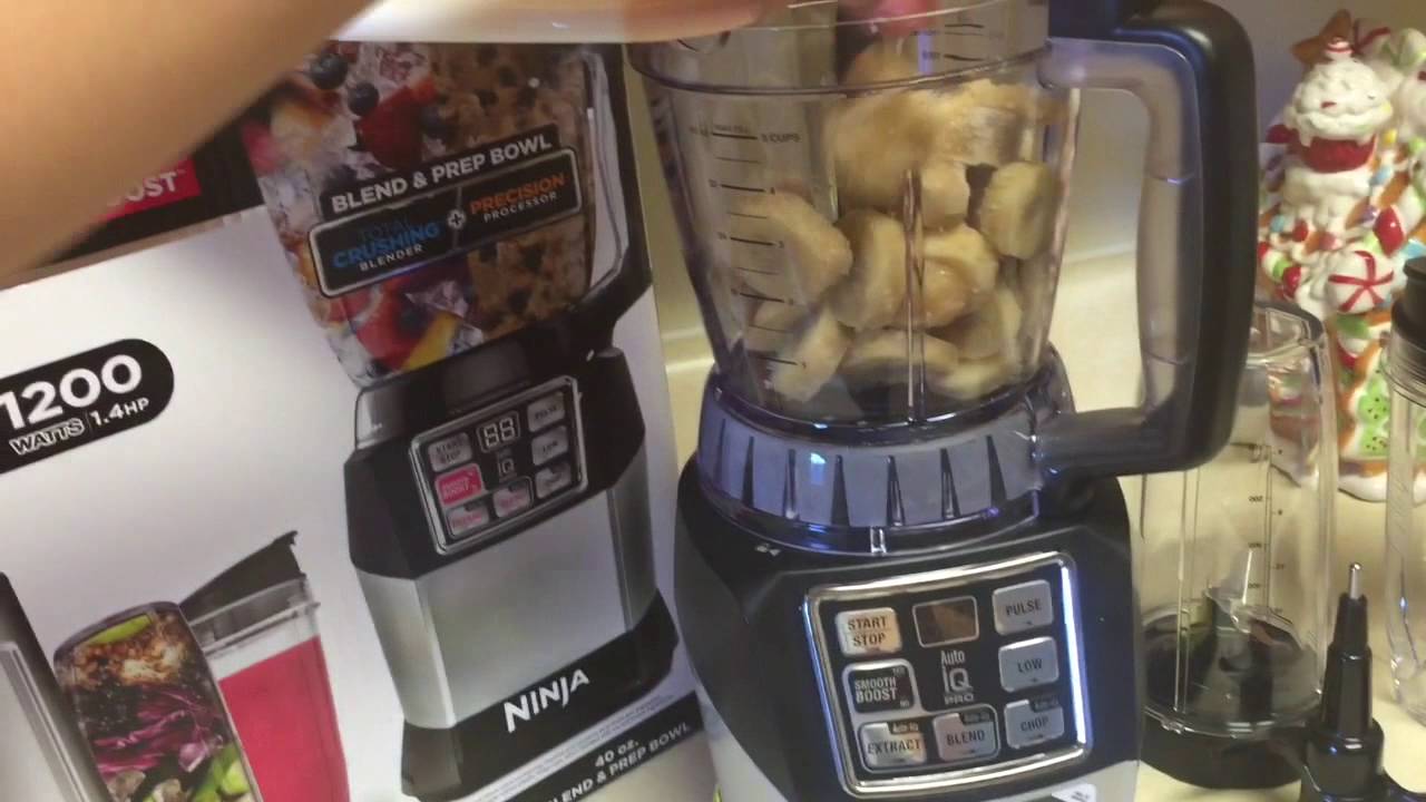 How do you make ice cream with a Ninja blender