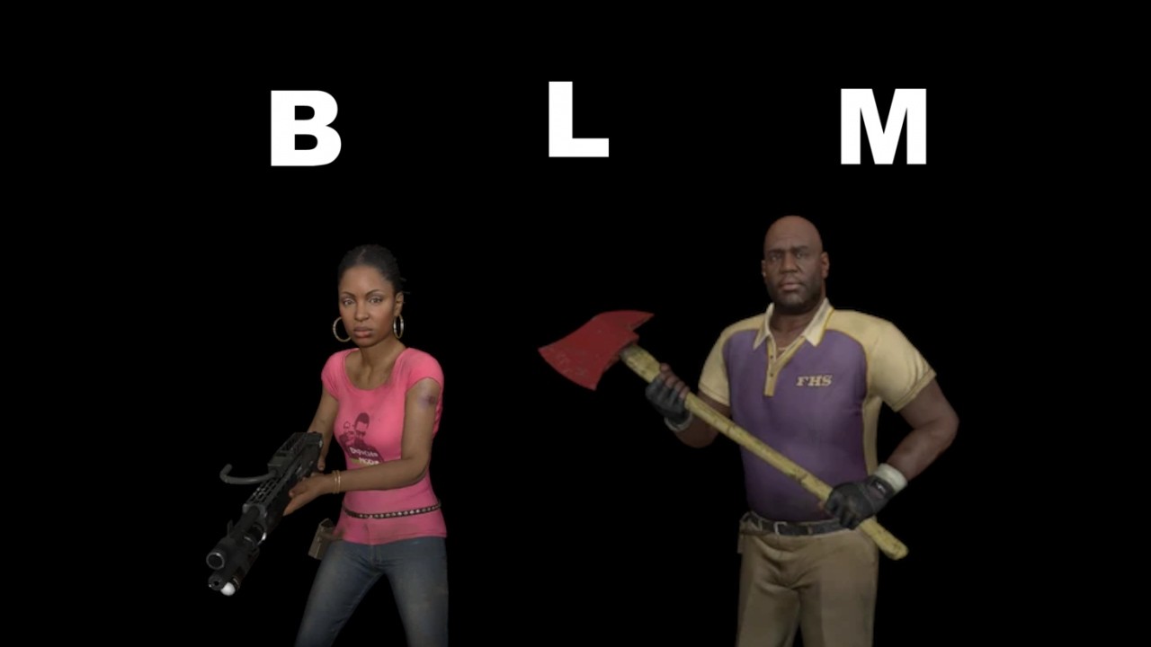 The Black Lives Matter Challenge - Left 4 Dead 2