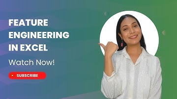 Feature Engineering in Excel | Microsoft Excel For Beginners | Meritshot Tutorials