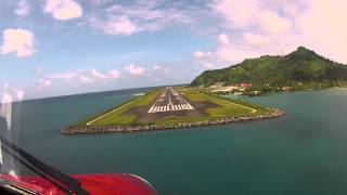 Landing at Chuuk International Airport _HD