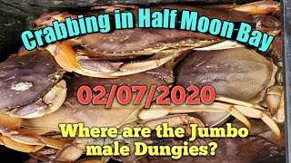 Dungeness Crabbing in Half Moon Bay - 2/7/2020: What has happened at my honey hole?