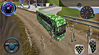 Army Coach Bus Simulator Games ।। Extreme Military Coach bus driver ।। Android Game।। JD Ki Racing।। screenshot 5