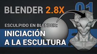 ❗🎓 Aprende a ESCULPIR en Blender 3.0 / 2.8X desde 0 💯 | #O3D 