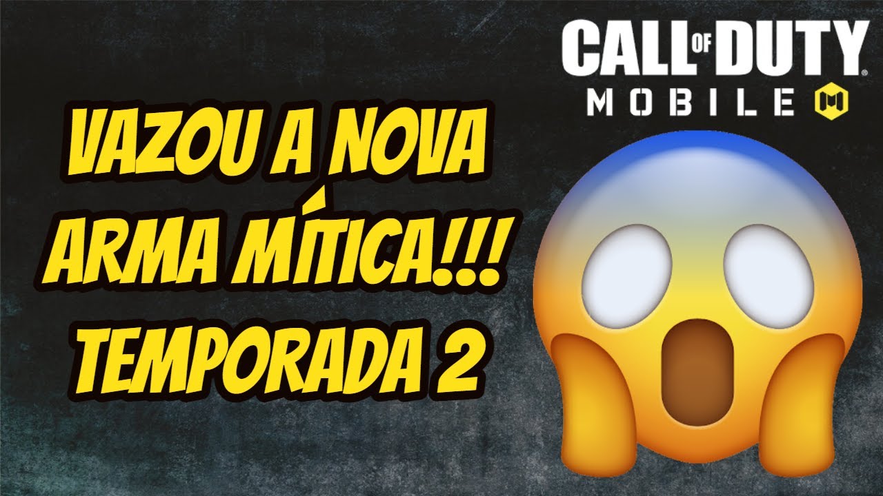 *VAZOU* A NOVA ARMA MÍTICA COM GAMEPLAY E MAIS!!! CALL OF DUTY MOBILE ...