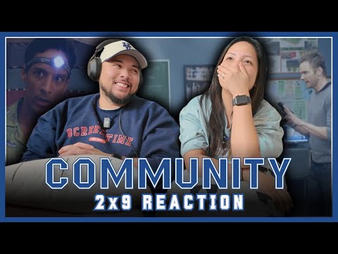 *COMMUNITY* BLIND REACTION | 2x9 | Conspiracy Theories and Interior Design